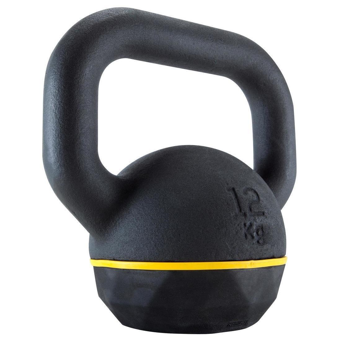Kettlebell 12Kg, Black, No Color, medium