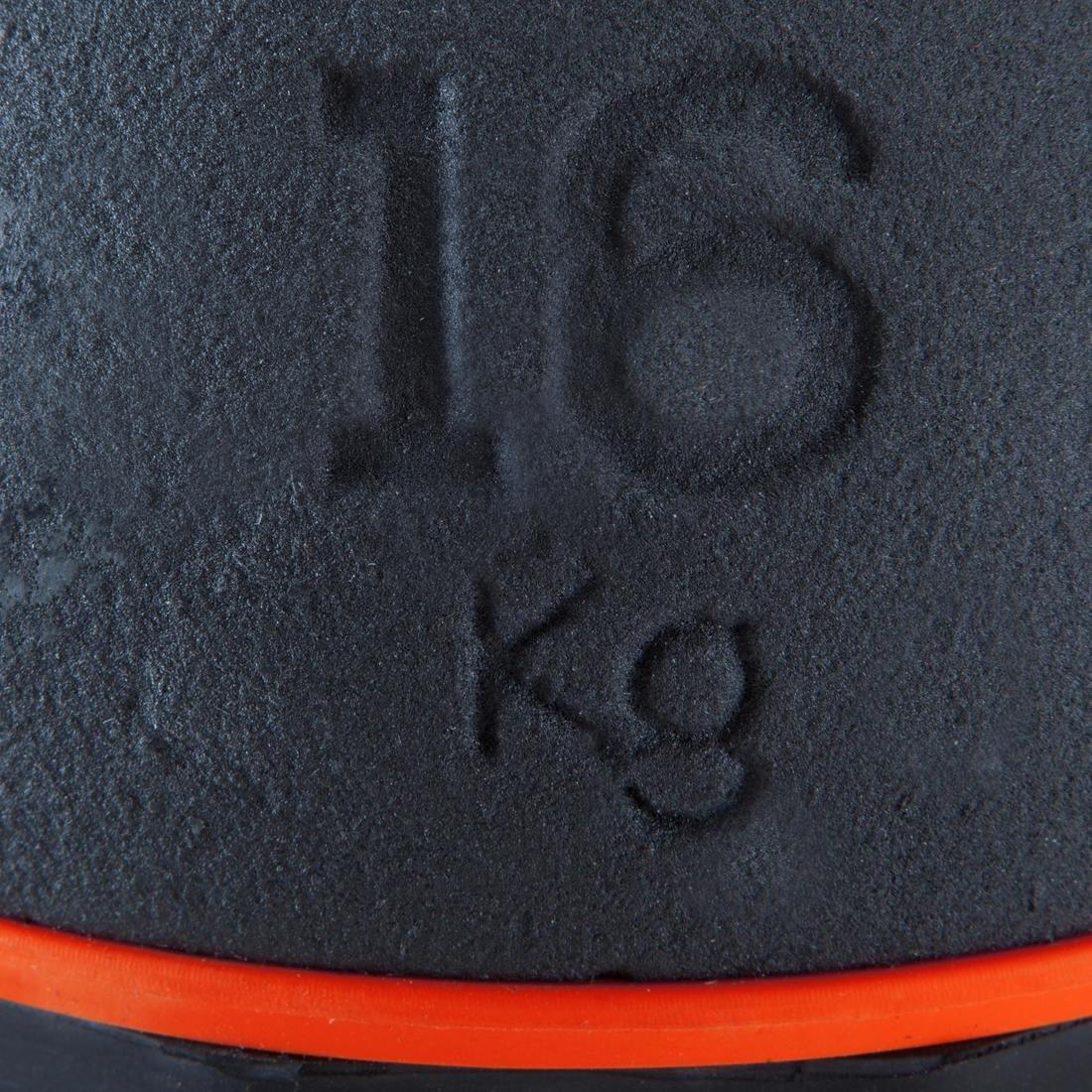 Cast Iron Kettlebell With Rubber Base - 16 Kg, No Color, large image number 6