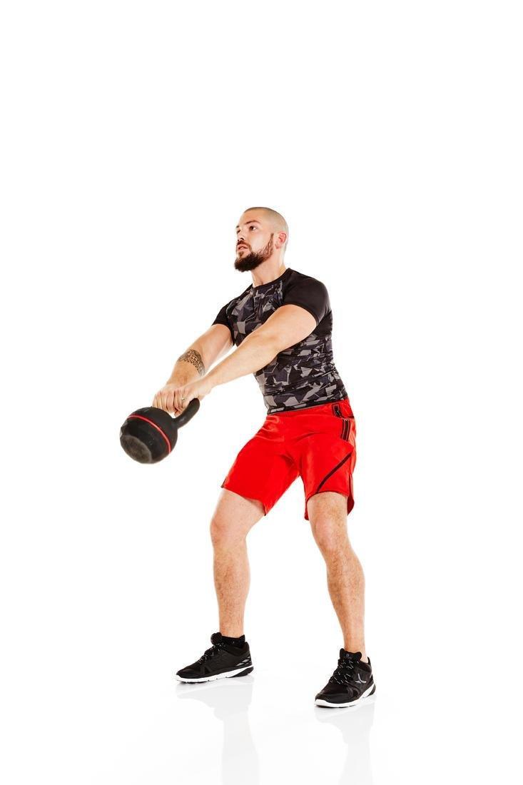 Cast Iron Kettlebell With Rubber Base - 16 Kg, No Color, large image number 8