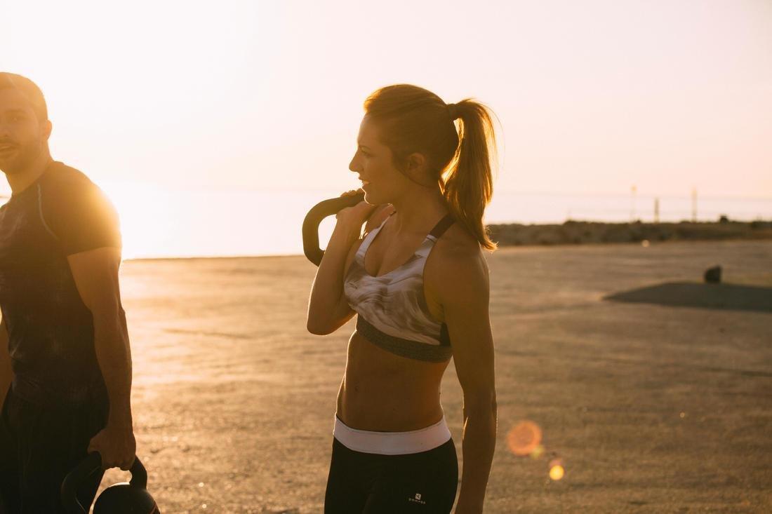 Cast Iron Kettlebell With Rubber Base - 16 Kg, No Color, large image number 11