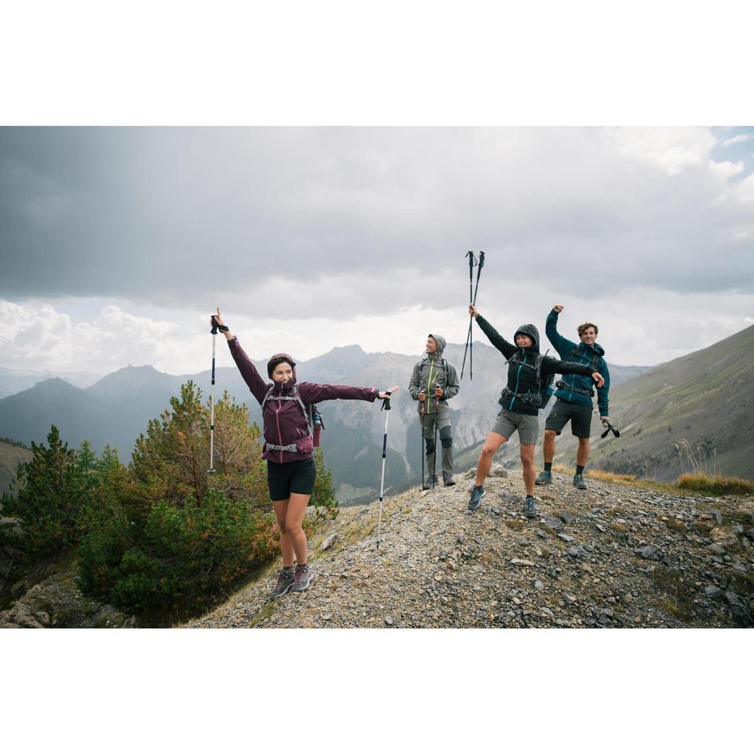 Women Mountain Hiking Shorts, Black, 5401_000, large image number 5