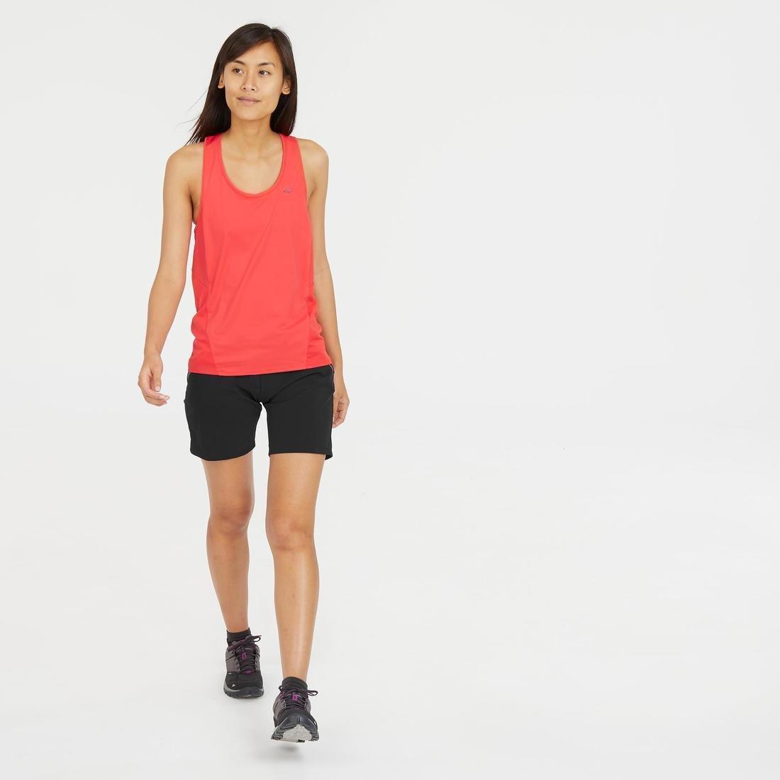 Women Mountain Hiking Shorts, Black, 5401_000, large image number 12