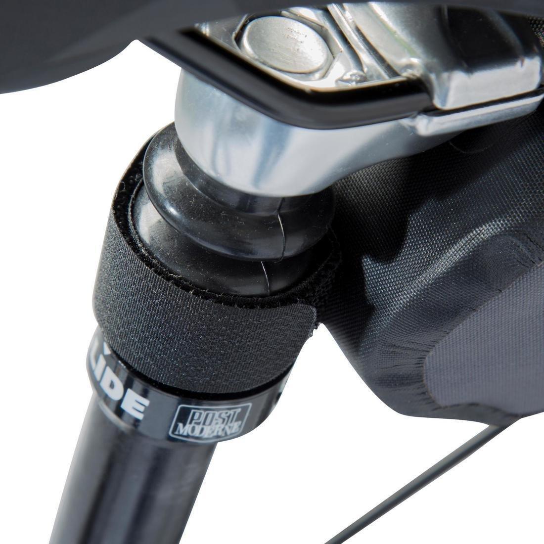 Bike Waterproof Saddle Bag 900, Dark Grey, No Color, large image number 13