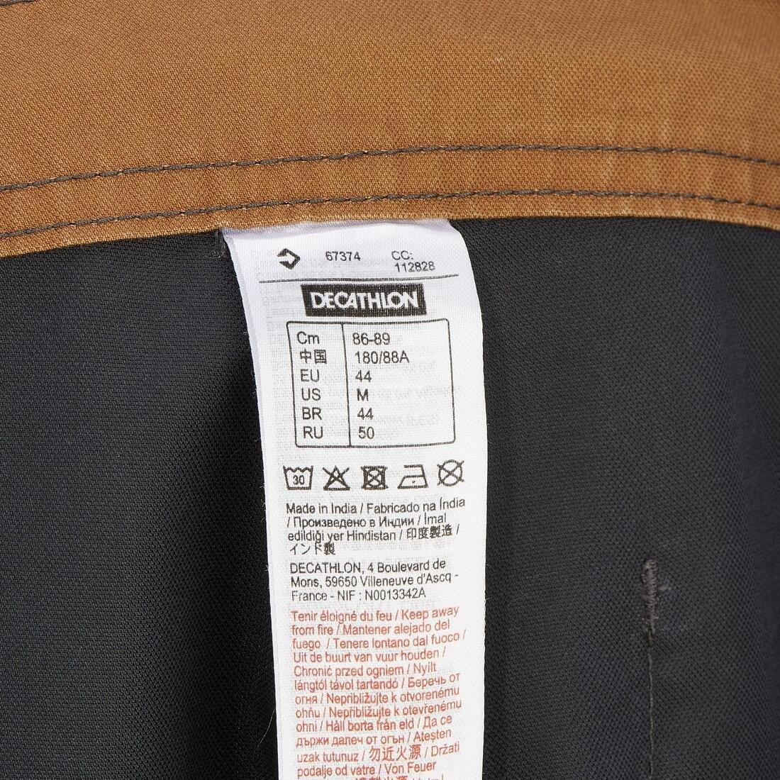 Nh500 Men's  Country Walking Shorts, Carbon Grey, , large image number 6