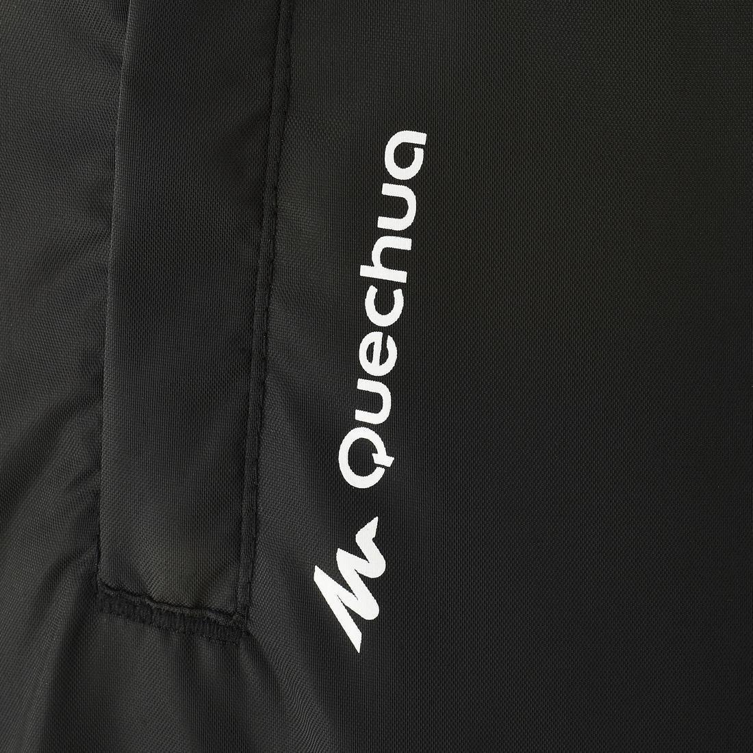 Women Waterproof Nature Hiking Overtrousers, Black, , large image number 5