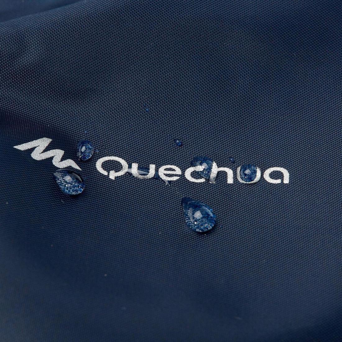 Hike 100 Children's Waterproof Hiking OverTrousers, Navy, No Color, large image number 6