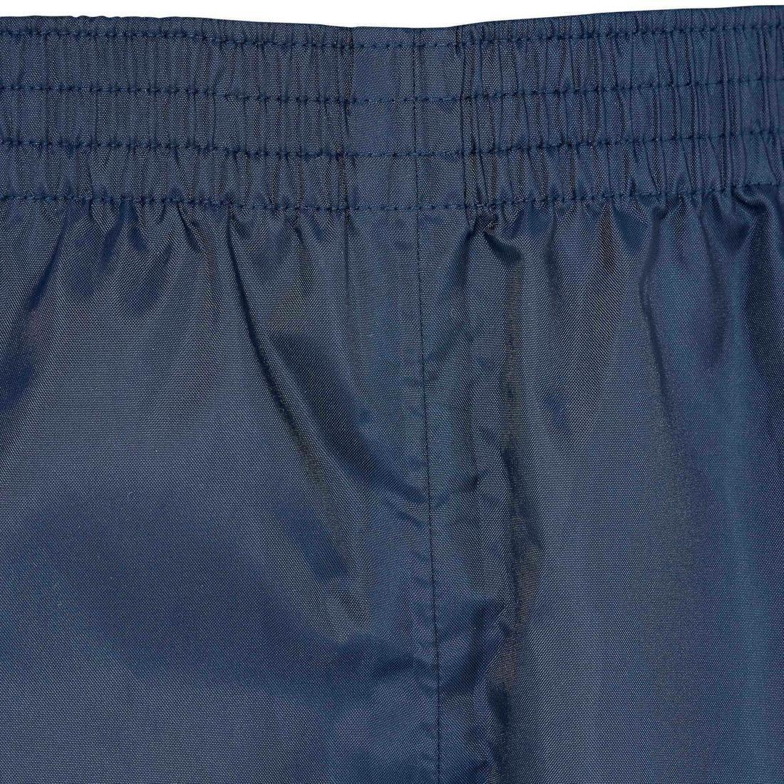 Hike 100 Children's Waterproof Hiking OverTrousers, Navy, No Color, large image number 12