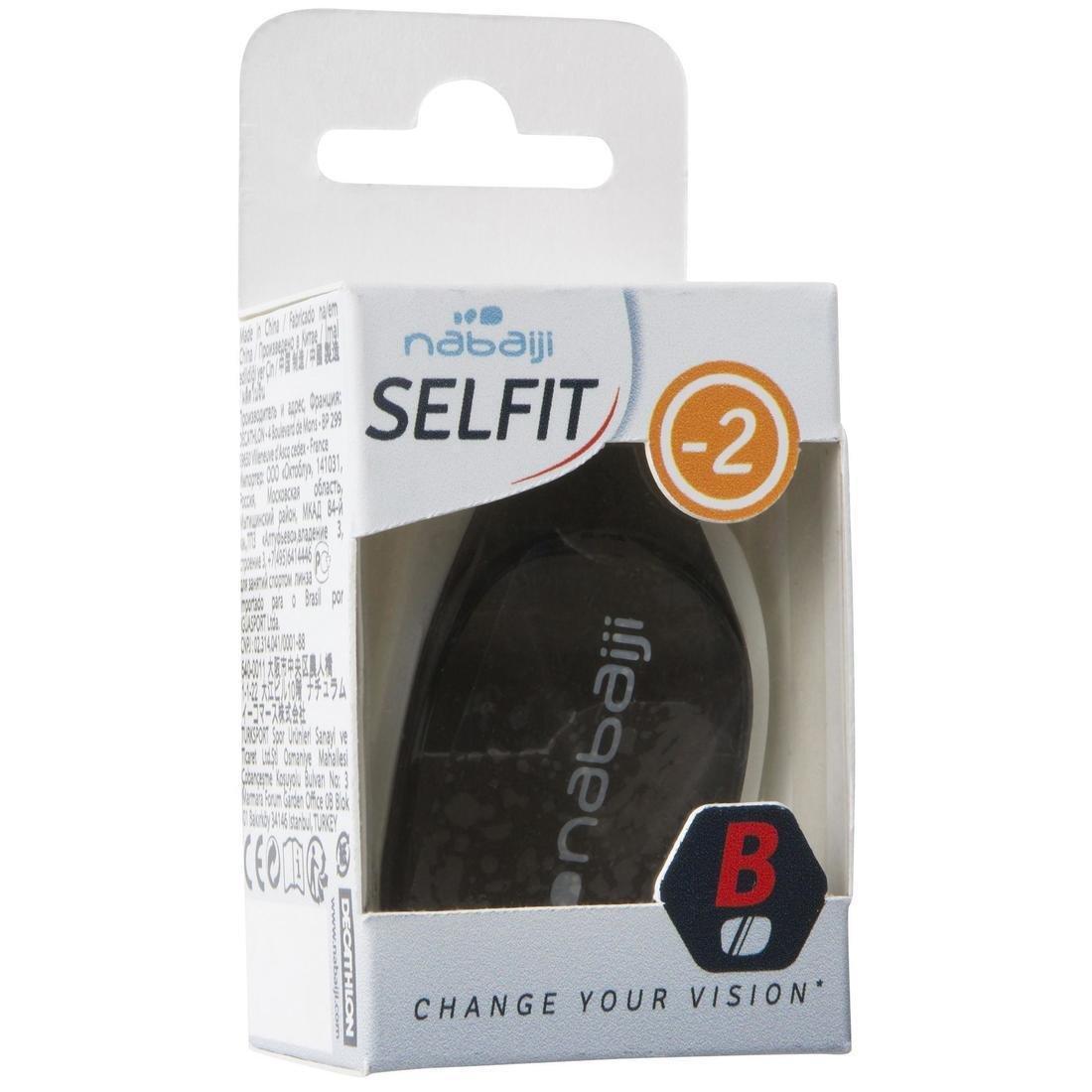 Lens For Corrective Swimming Goggles Selfit Smoked, Magnolia, No Color, large image number 6