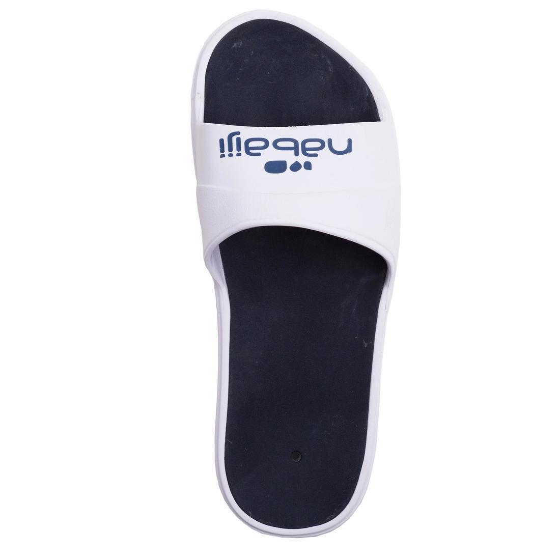 NABAIJI - Men's Pool Sandals Slap 500, White