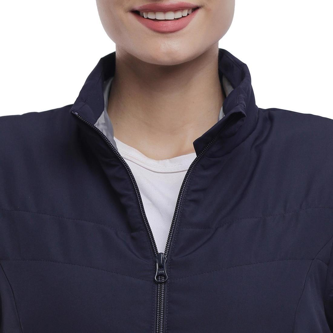 Women's Walking Padded Jacket, Navy, , large image number 4
