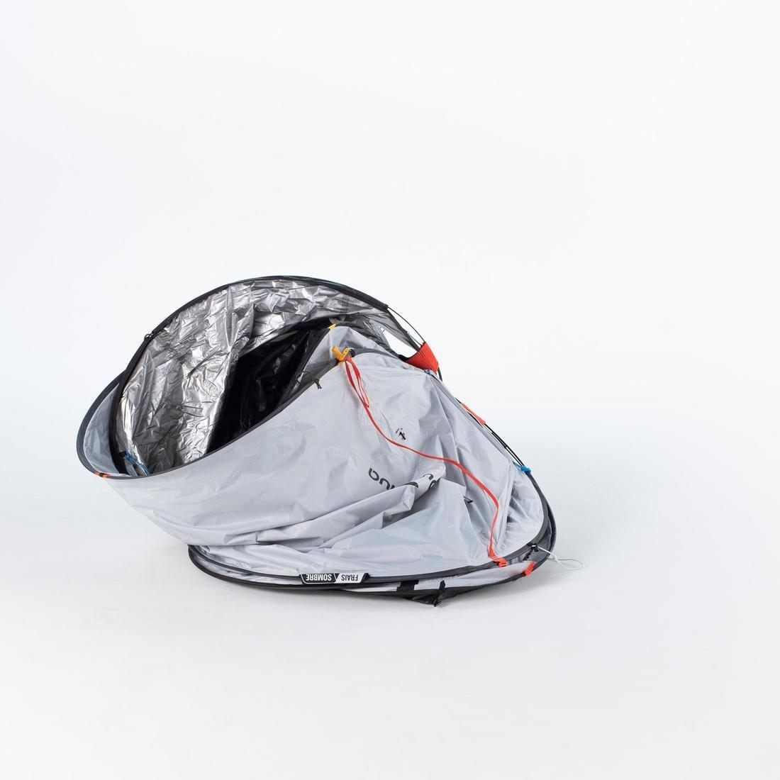 2 Person Camping Tent, 2 Seconds, Fresh and Black-White, No Color, large image number 9