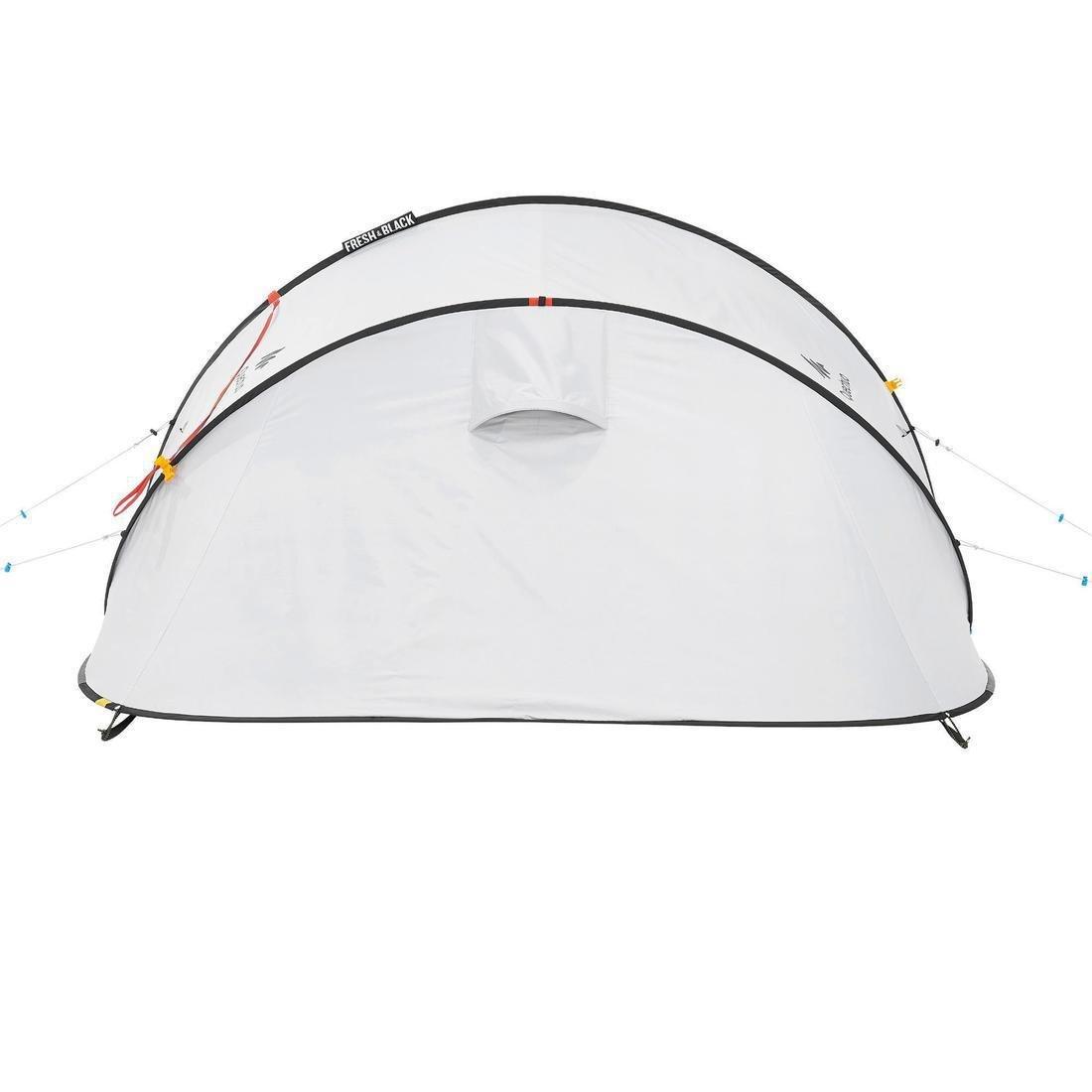 QUECHUA - Camping Tent, Fresh 2 Seconds, Black-White