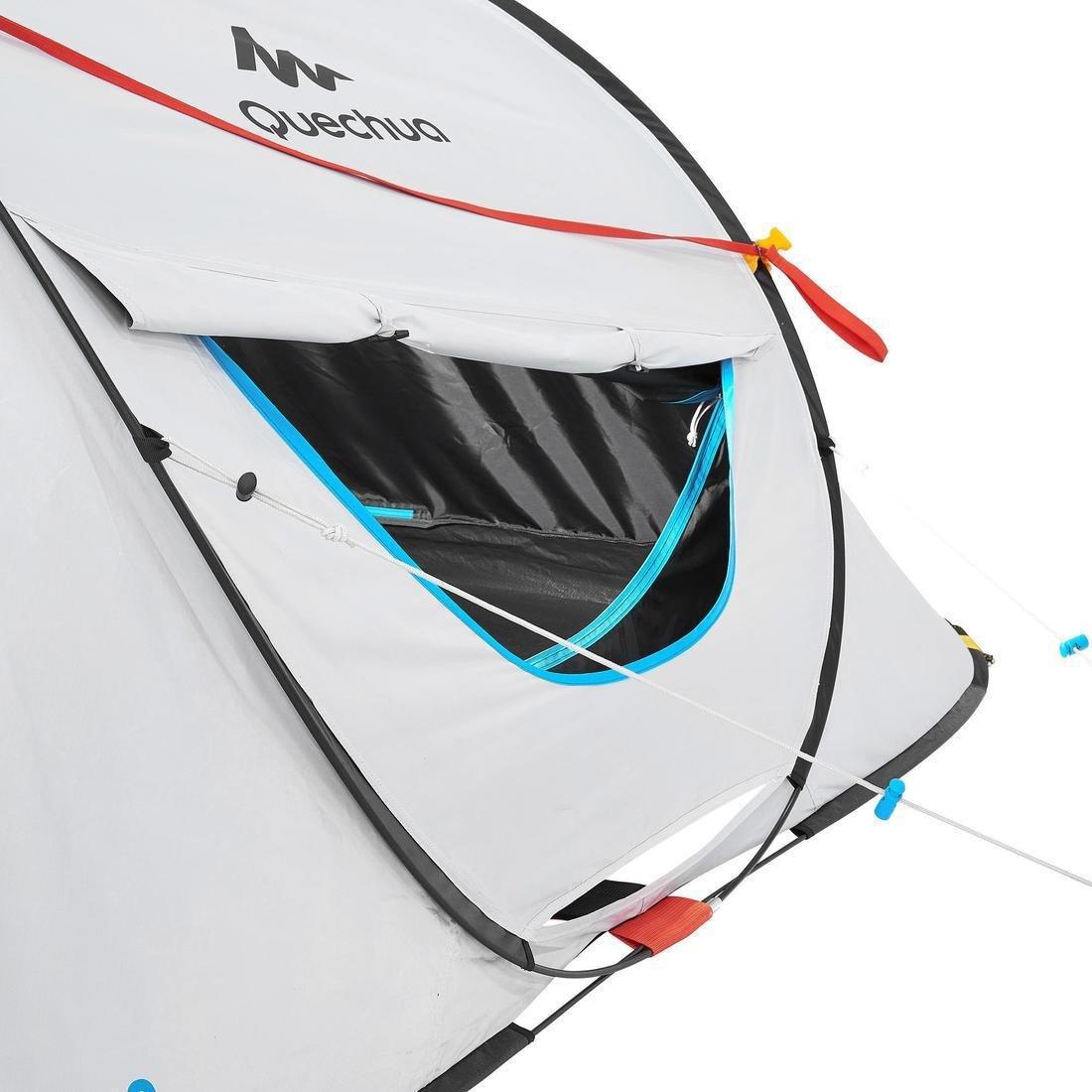 3 Person Camping Tent, 2 Seconds, Fresh and Black-White, No Color, large image number 8