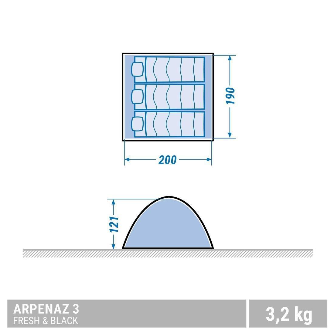 Arpenaz 3 outlet fresh