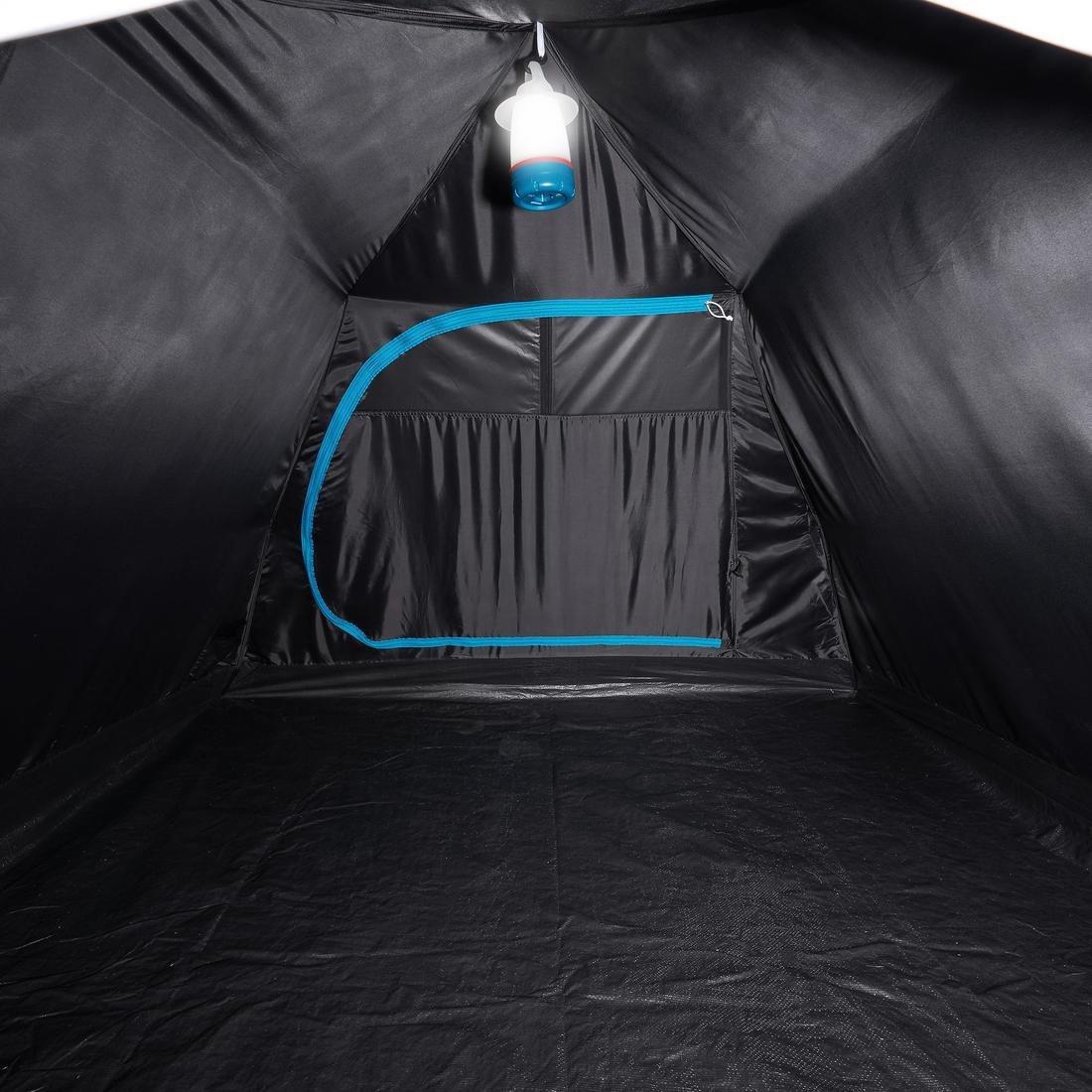 3 Person Camping Tent Arpenaz, Fresh and Black, , large image number 13