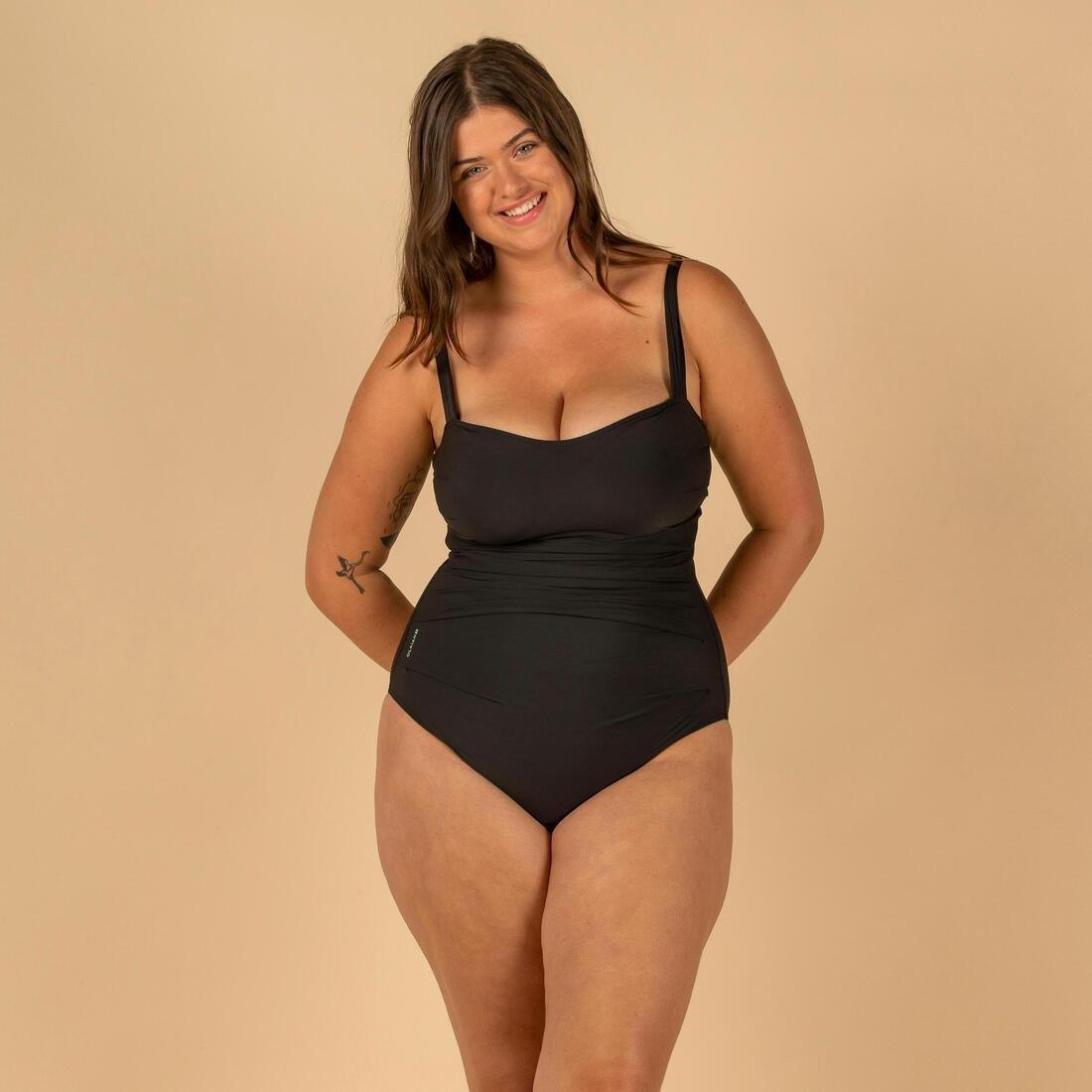 OLAIAN Dora Women's One-Piece Body-Sculpting Swimsuit with Flat