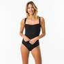 OLAIAN - Dora Women's One-Piece Body-Sculpting Swimsuit with Flat Stomach Effect - Black