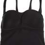 OLAIAN - Dora Women's One-Piece Body-Sculpting Swimsuit with Flat Stomach Effect - Black