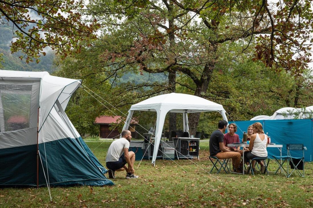 Camping Windbreak  6 Person, Dark Blue, No Color, large image number 8