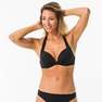 OLAIAN - ElenaWomens Push-Up Swimsuit Top With Fixed Padded Cups, Black