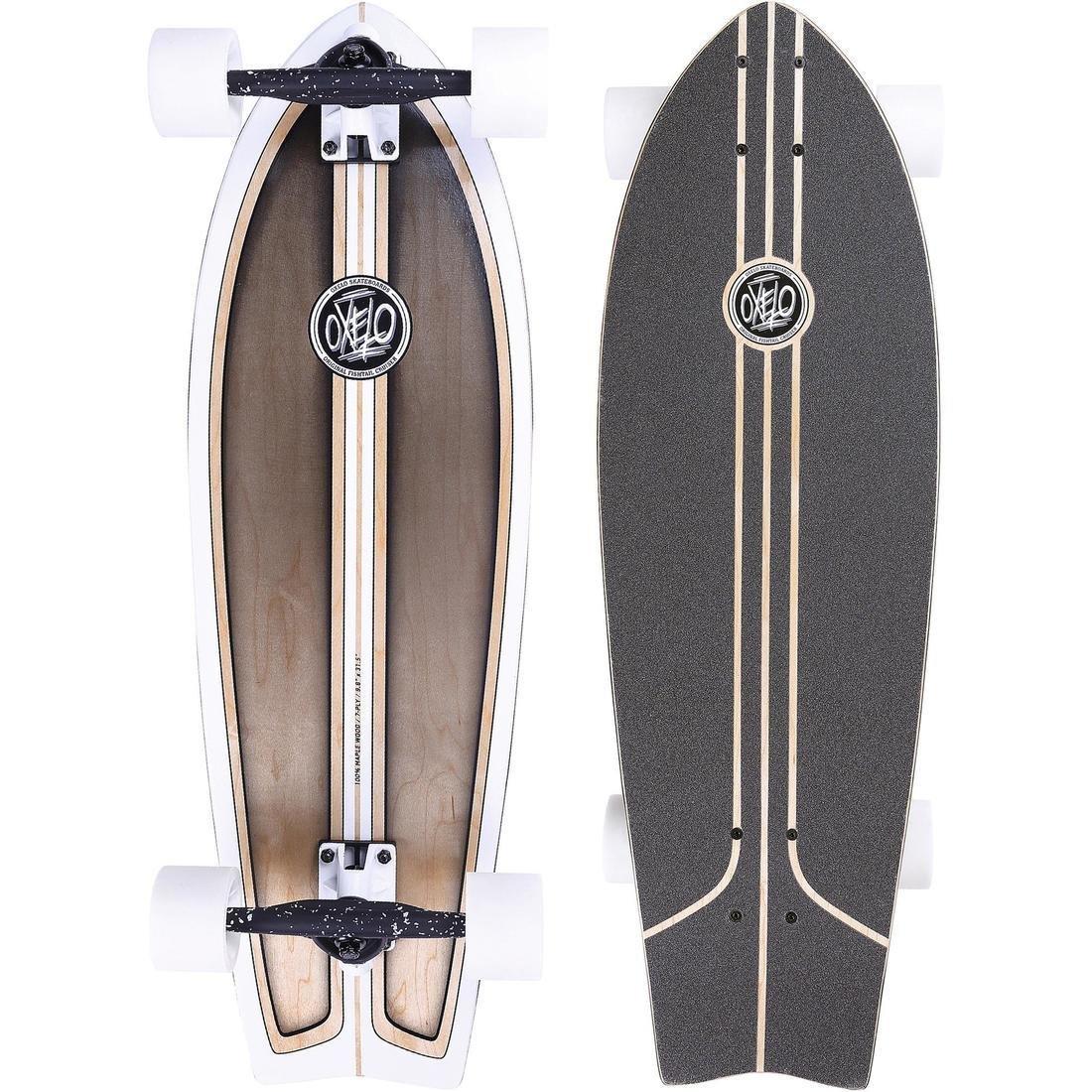 Fish Classic Surf Longboard, White, , large image number 0