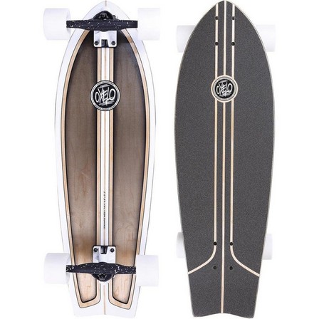 OXELO - Fish Classic Surf Longboard, White