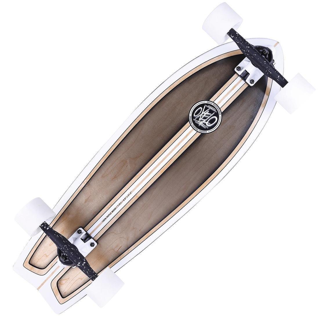 Fish Classic Surf Longboard, White, , large image number 3