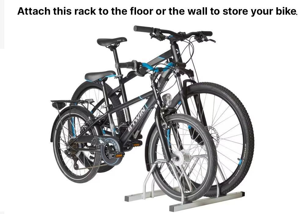 2-Bike Rack, No Color, medium