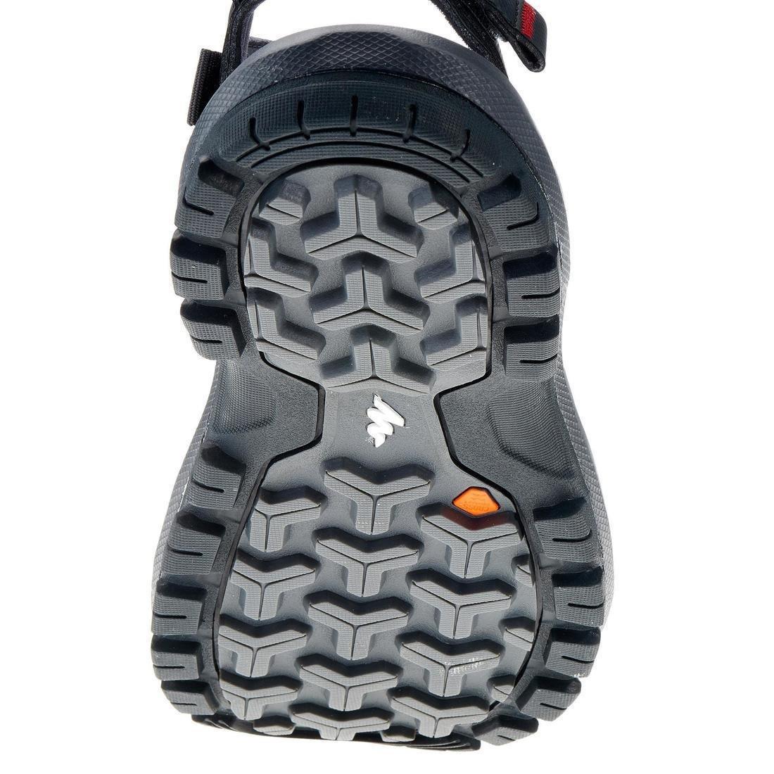 Mens Nh110 Hiking Sandals, Carbon Grey, , large image number 1