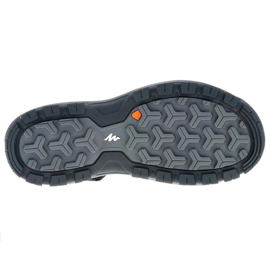 Mens Nh110 Hiking Sandals, Carbon Grey, , large image number 2