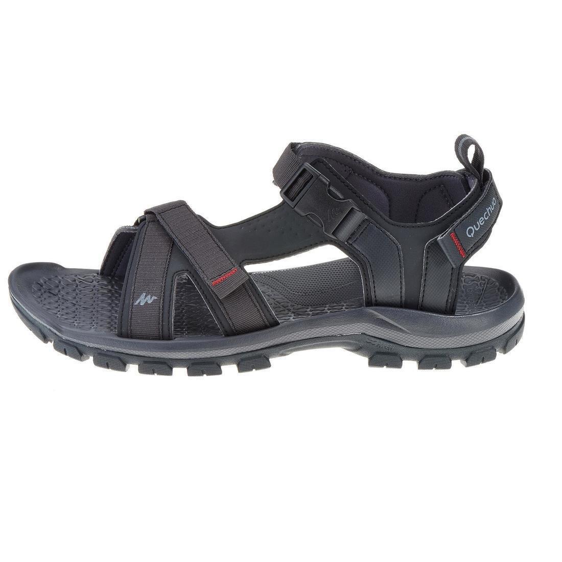 Men's NH110 Hiking Sandals, Grey, No Color, large image number 4