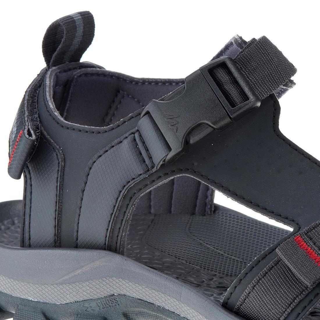 Mens Nh110 Hiking Sandals, Carbon Grey, , large image number 7