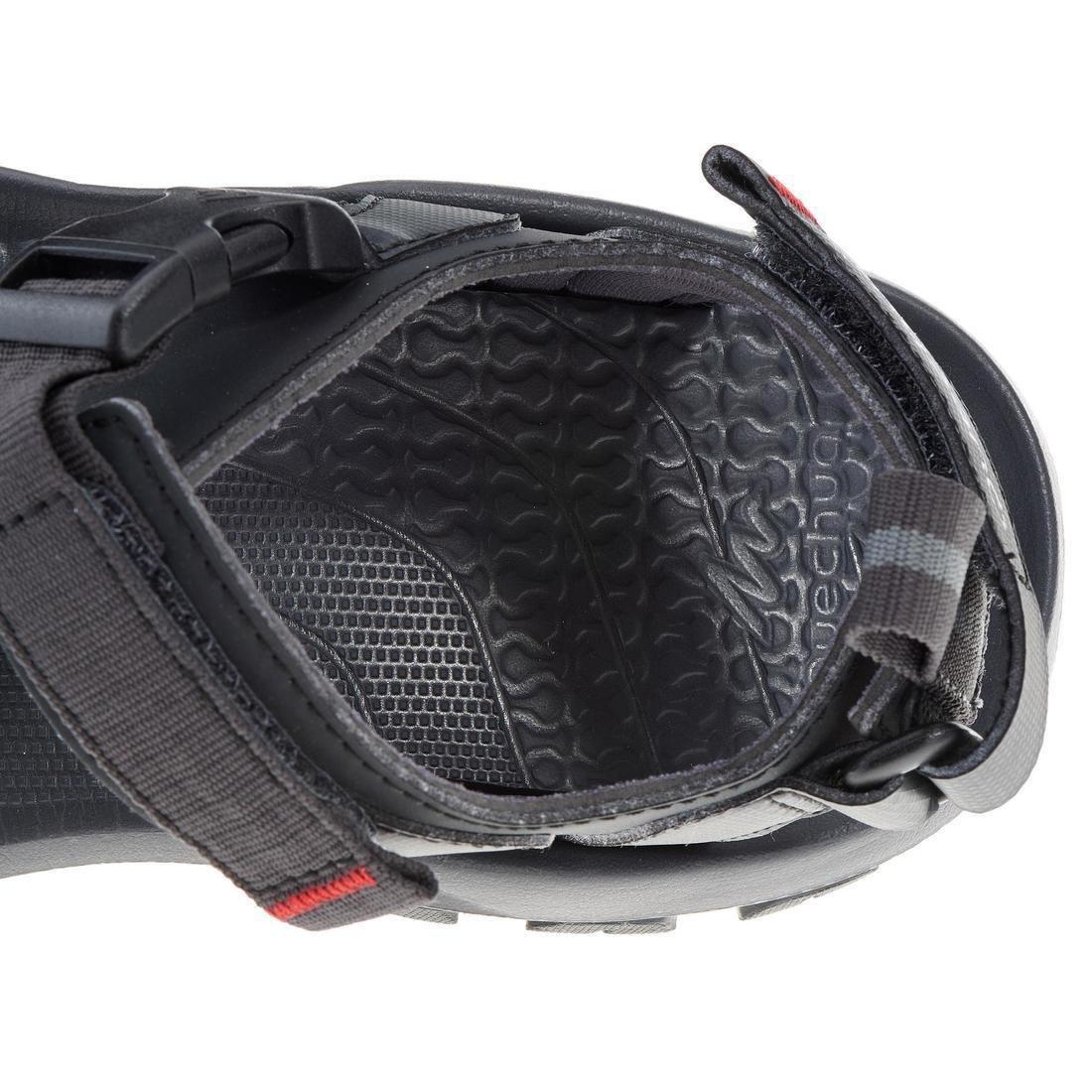 Mens Nh110 Hiking Sandals, Carbon Grey, , large image number 9