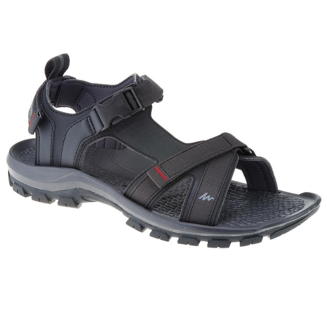 Mens Nh110 Hiking Sandals, Carbon Grey, , large image number 12