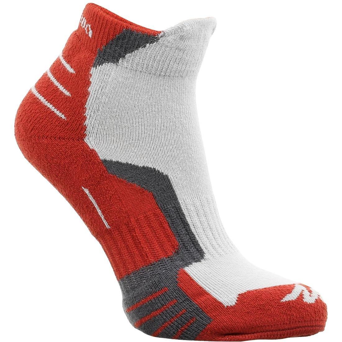 Kids Mid-Length Walking Socks 2 Pairs, Pink, No Color, large image number 9