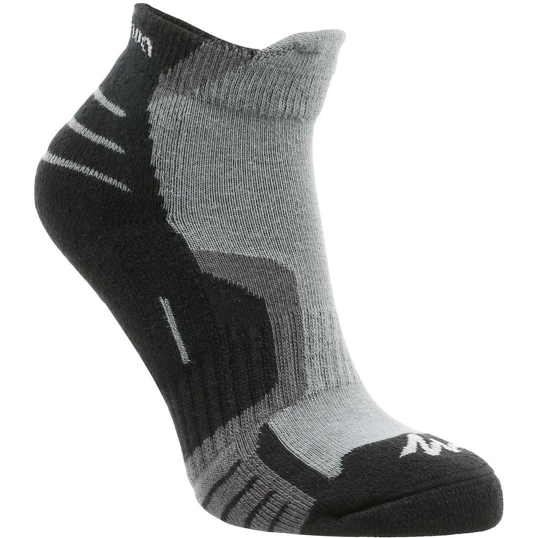 Kids Mid-Length Walking Socks 2 Pairs, Pink, No Color, large image number 10