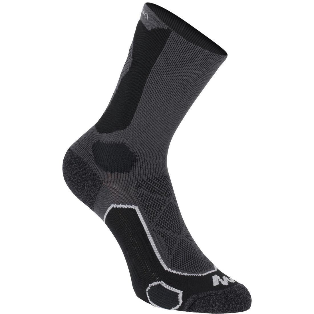 HighVega Hiking Socks - MH500 2 Pairs, Grey, No Color, large image number 1