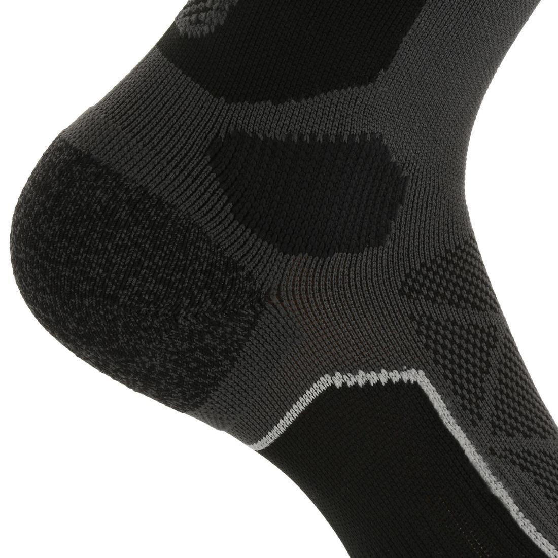HighVega Hiking Socks - MH500 2 Pairs, Grey, No Color, large image number 9