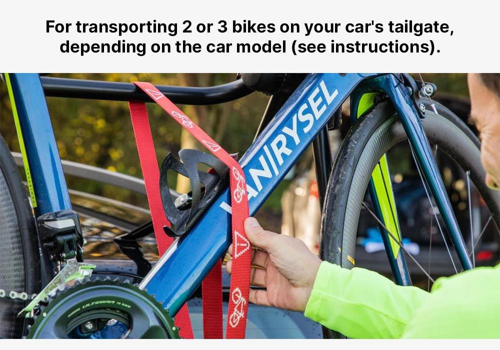 Boot Car Bike Rack Btwin 320 2/3 Bikes, No Color, medium