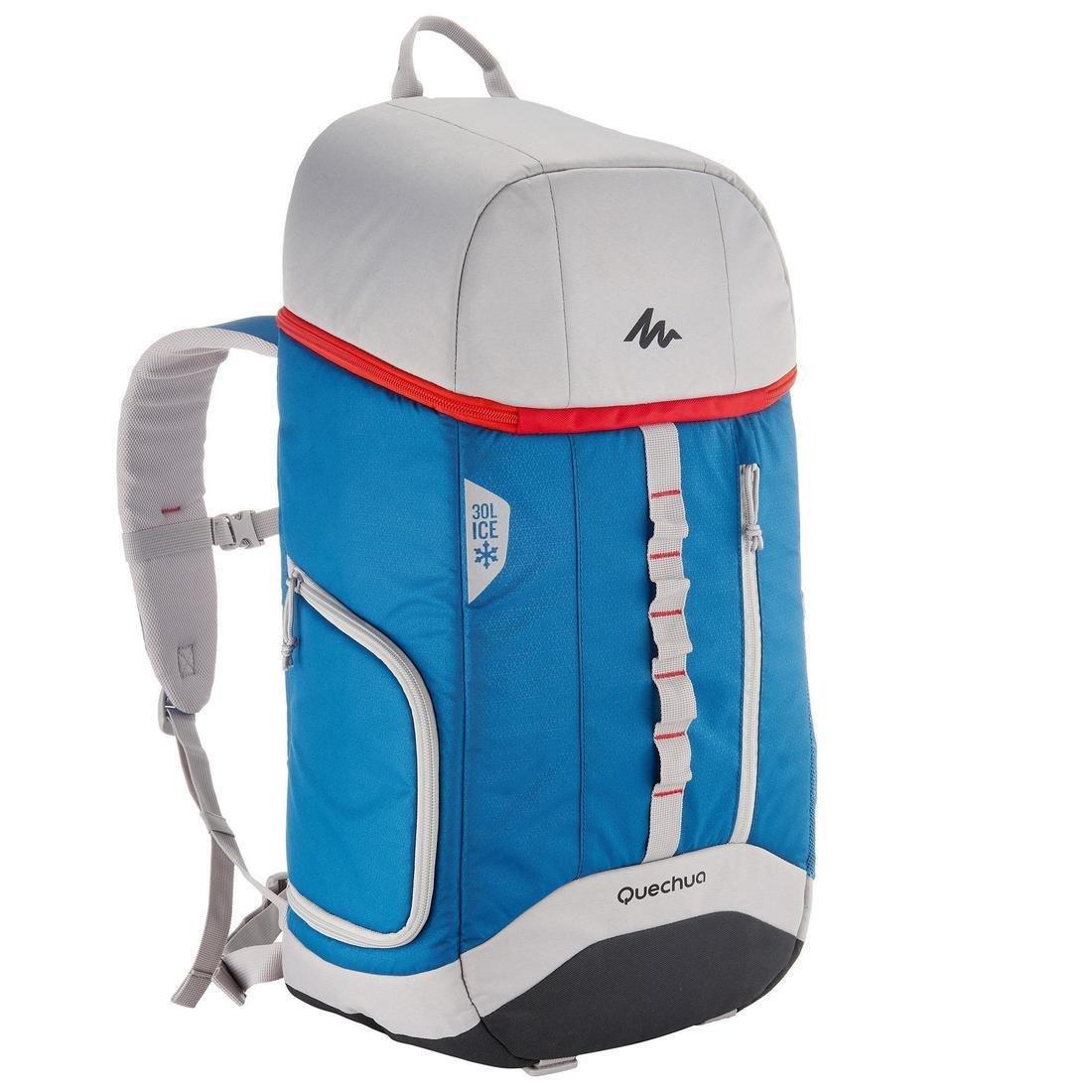 QUECHUA - Isothermal Backpack For Camping And Hiking, Blue