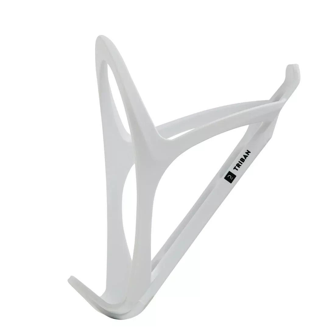 Bike Bottle Cage - 500, White, No Color, large image number 0