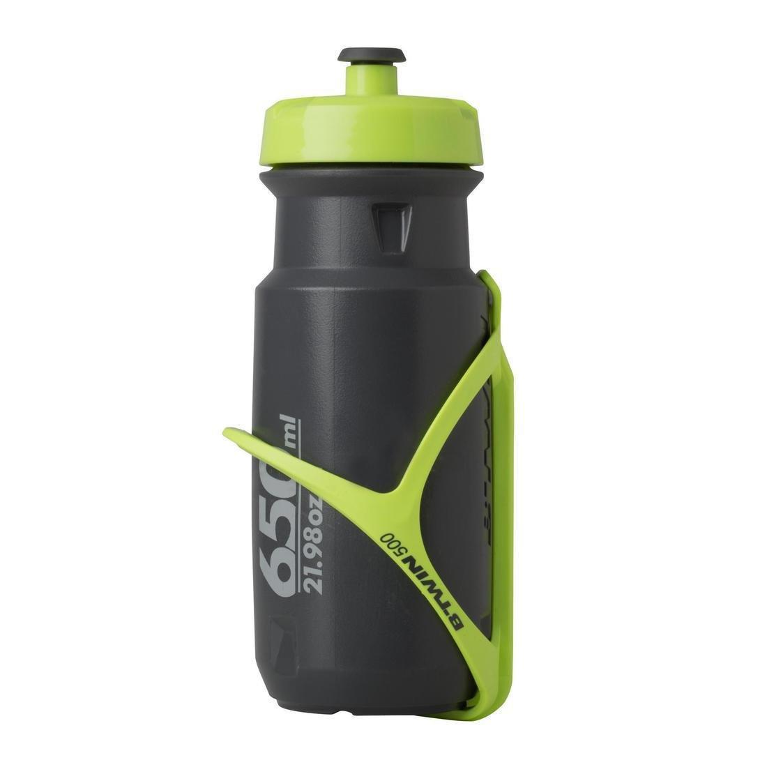 Bike Bottle Cage - 500, White, No Color, large image number 3