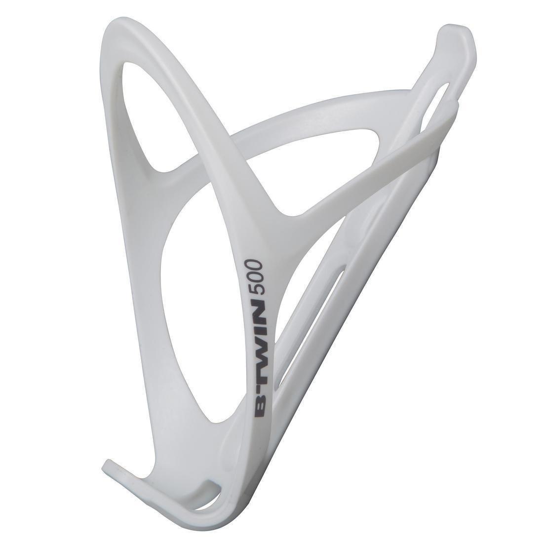 DECATHLON - 500 Bike Bottle Cage-White