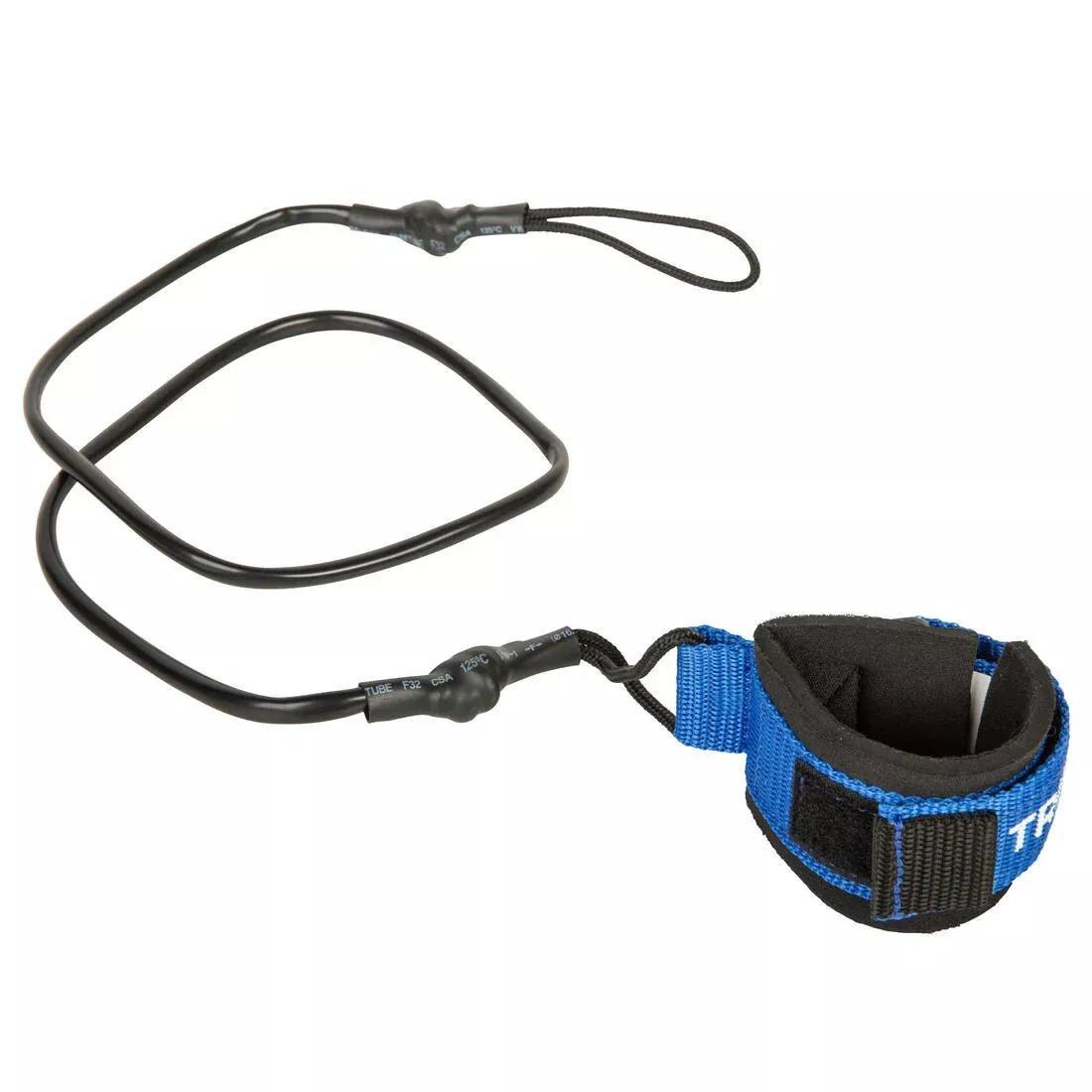 Bodyboard Wrist Leash - 100, Black, No Color, large image number 0