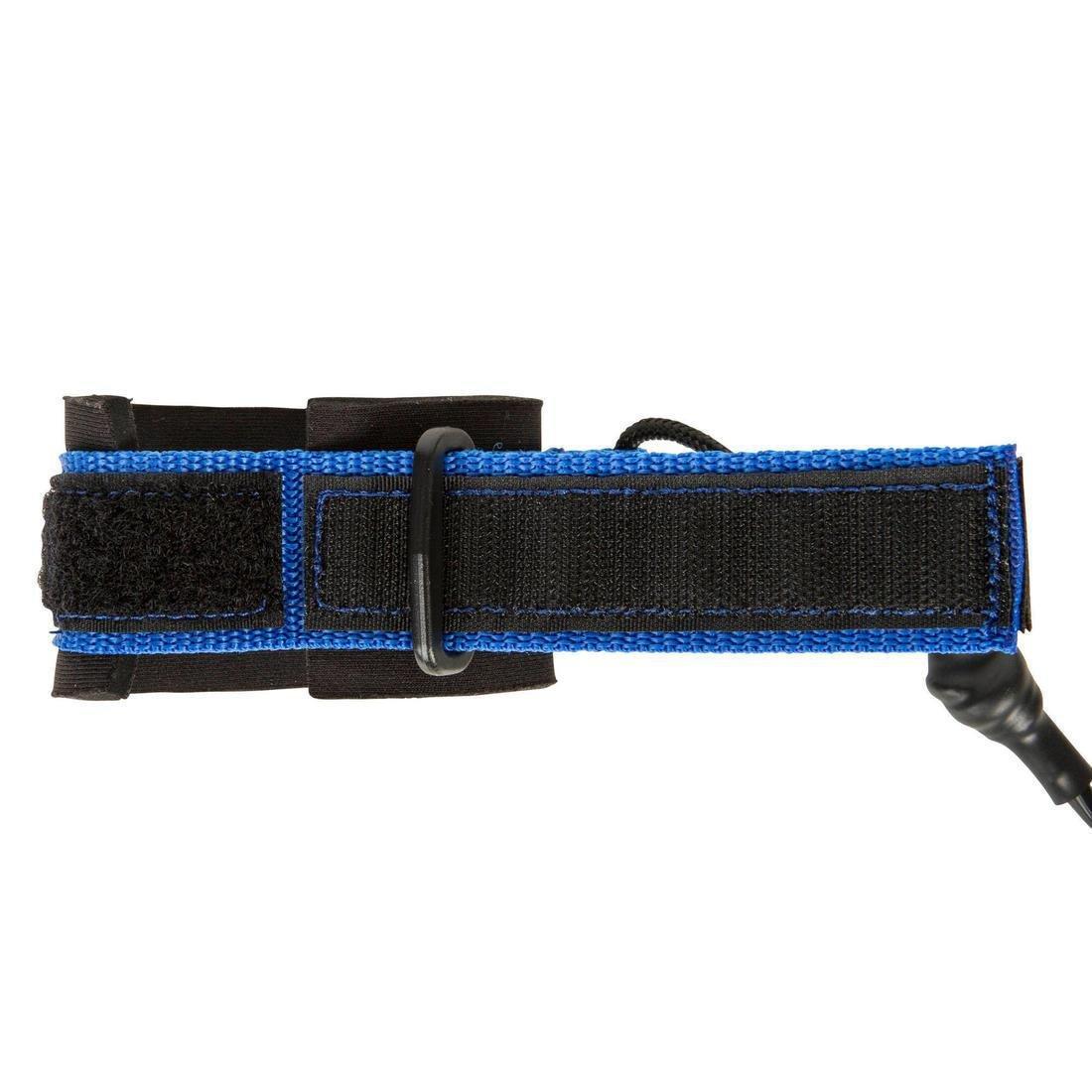 Bodyboard Wrist Leash - 100, Black, No Color, large image number 6