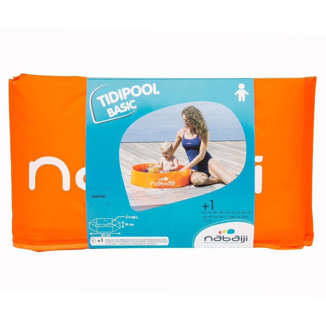 NABAIJI - Tidipool Basic Foam Paddling Pool For Infants, Orange