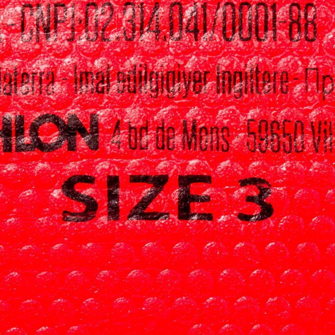 3 Recreational Foam Rugby Ball 3 Wizzy R100, Red, No Color, large image number 3