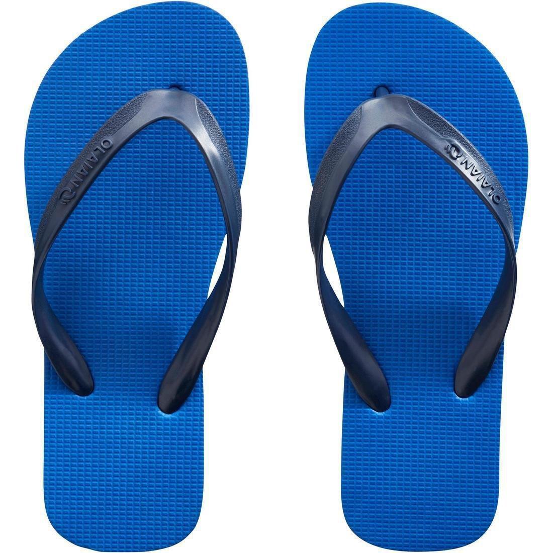 OLAIAN - Boys' Flip-Flops 100, Blue