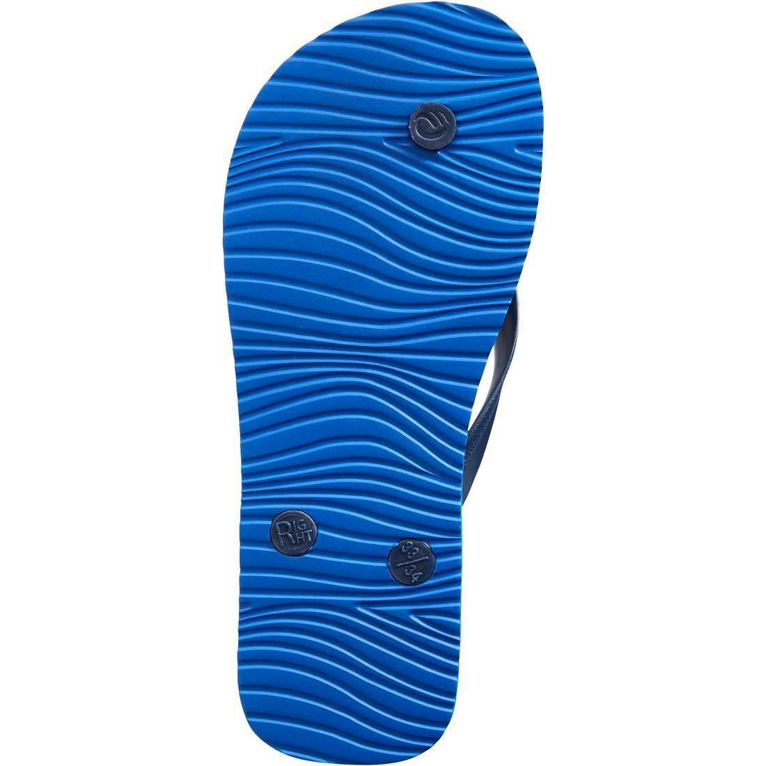 Boys' Flip-Flops 100, Blue, No Color, large image number 2