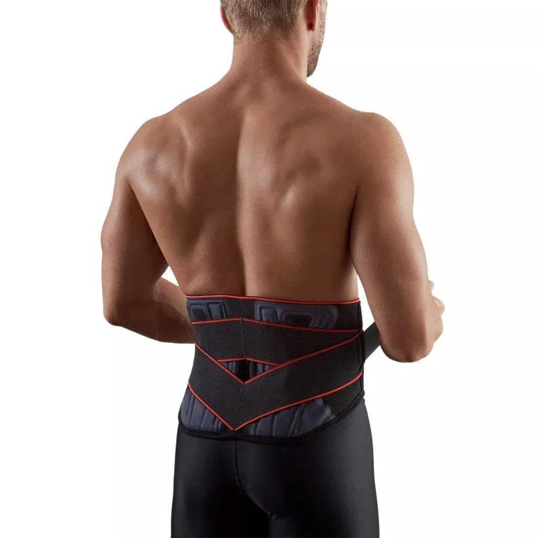 500 Supportive Lumbar Brace, Black, No Color, large image number 0